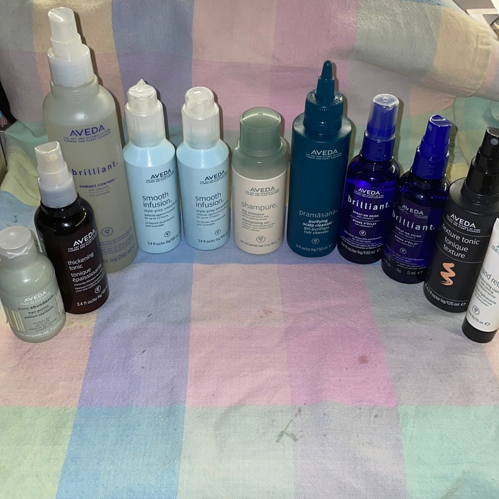 Aveda styling products